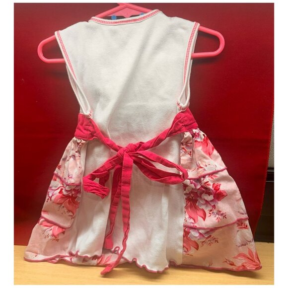 Ann Loren Flowered Strap Sleeveless Dress/Pants Outfit Child Girl's Size 4/5T - Picture 5 of 7